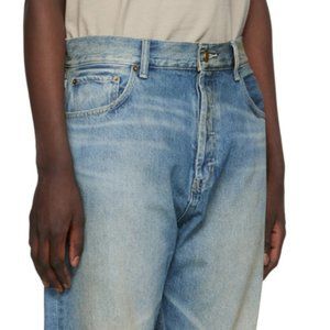Essentials Fear of God Blue Faded Jeans size 28